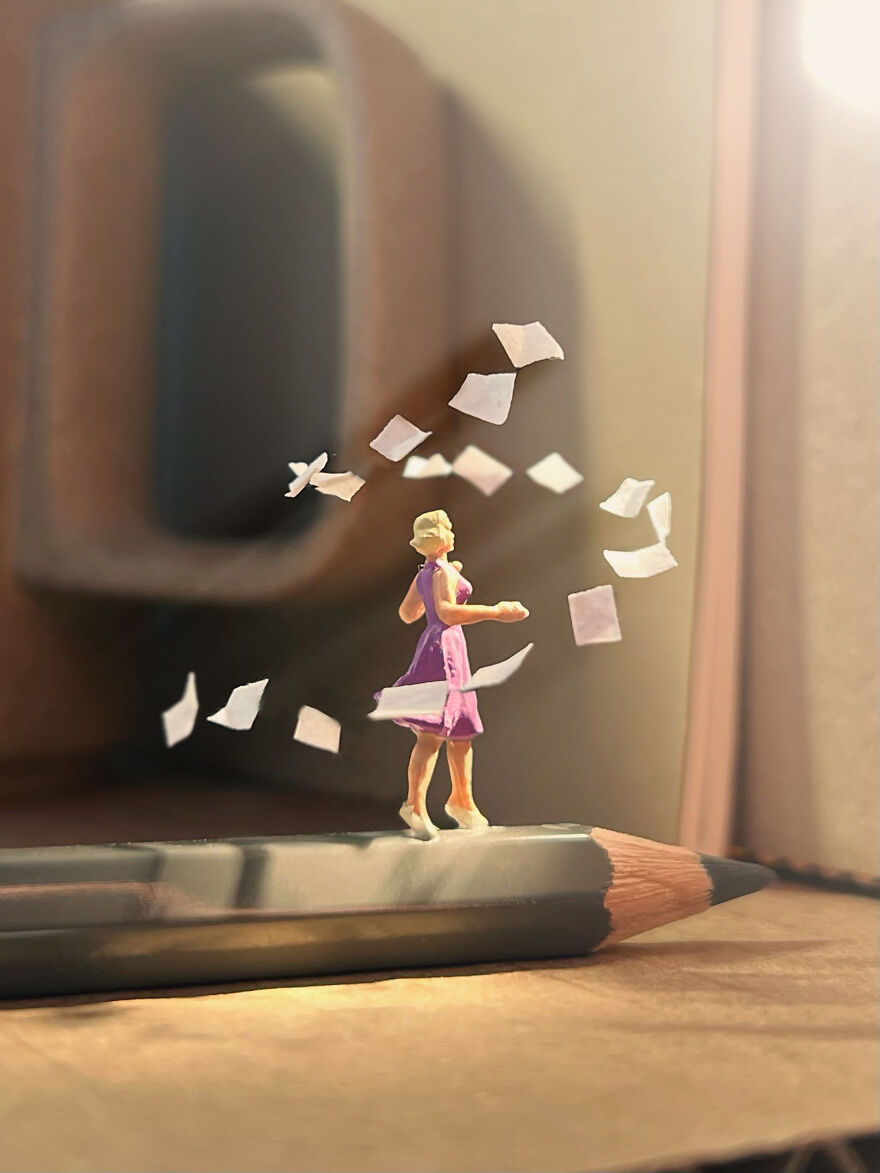 I Create Miniature Scenes That Reflect My Thoughts And Important Life Moments (30 Pics)