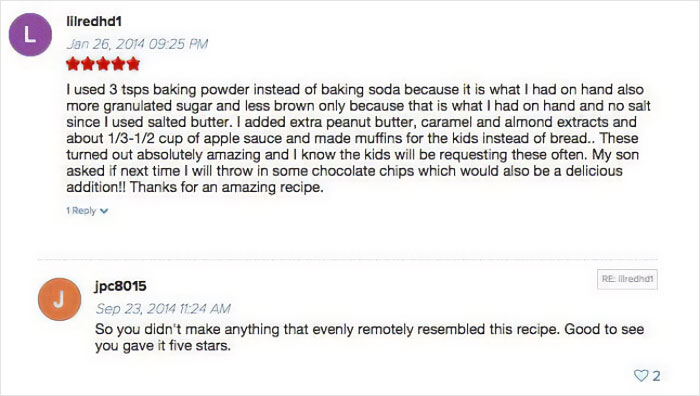 50 Failed Tries At Following A Recipe That Led To The Most Hilarious Reviews 50 Failed Tries At Following A Recipe That Led To The Most Hilarious Reviews
