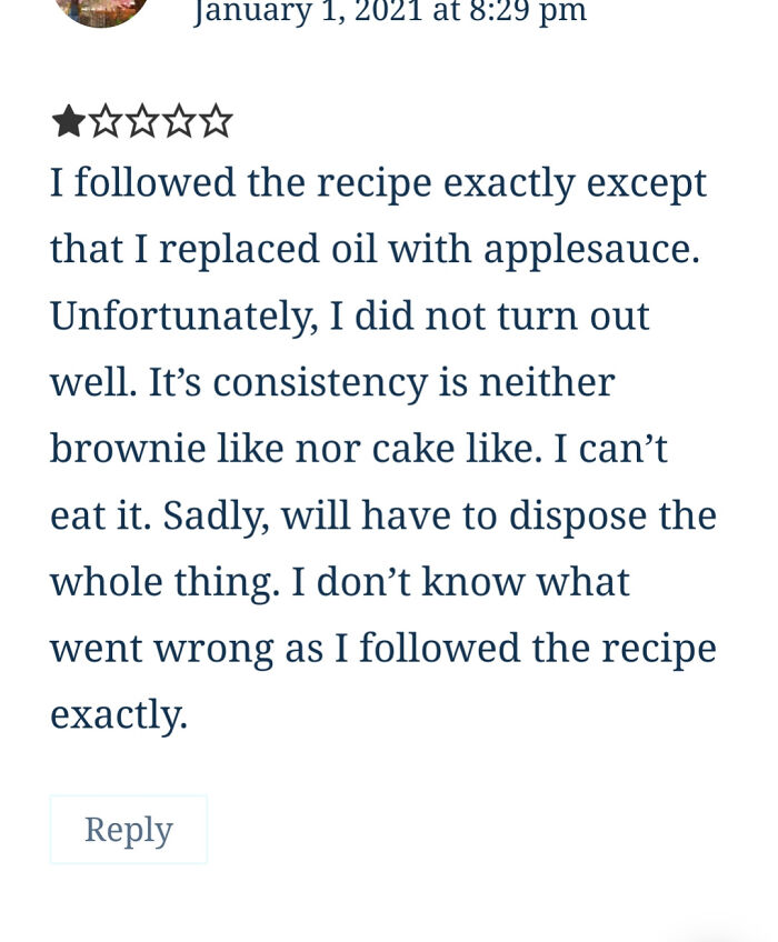 50 Failed Tries At Following A Recipe That Led To The Most Hilarious Reviews 50 Failed Tries At Following A Recipe That Led To The Most Hilarious Reviews