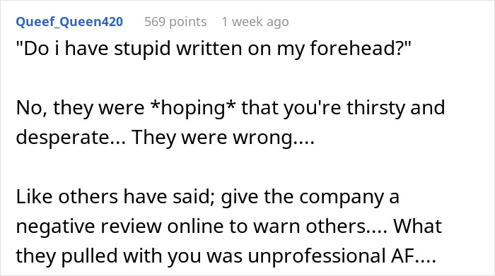 “Do I Have ‘STUPID’ Written On My Forehead?”: Woman Walks Out Of Interview After Being Tricked “Do I Have ‘STUPID’ Written On My Forehead?”: Woman Walks Out Of Interview After Being Tricked