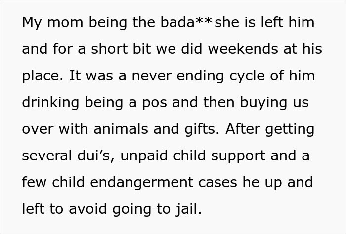“I Took It All”: Dad Reappears In Child’s Life 13 Years Later, Gets Double-Crossed In Revenge “I Took It All”: Dad Reappears In Child’s Life 13 Years Later, Gets Double-Crossed In Revenge