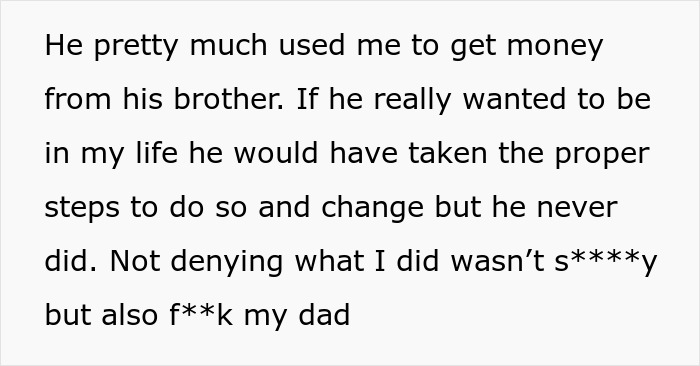 “I Took It All”: Dad Reappears In Child’s Life 13 Years Later, Gets Double-Crossed In Revenge “I Took It All”: Dad Reappears In Child’s Life 13 Years Later, Gets Double-Crossed In Revenge