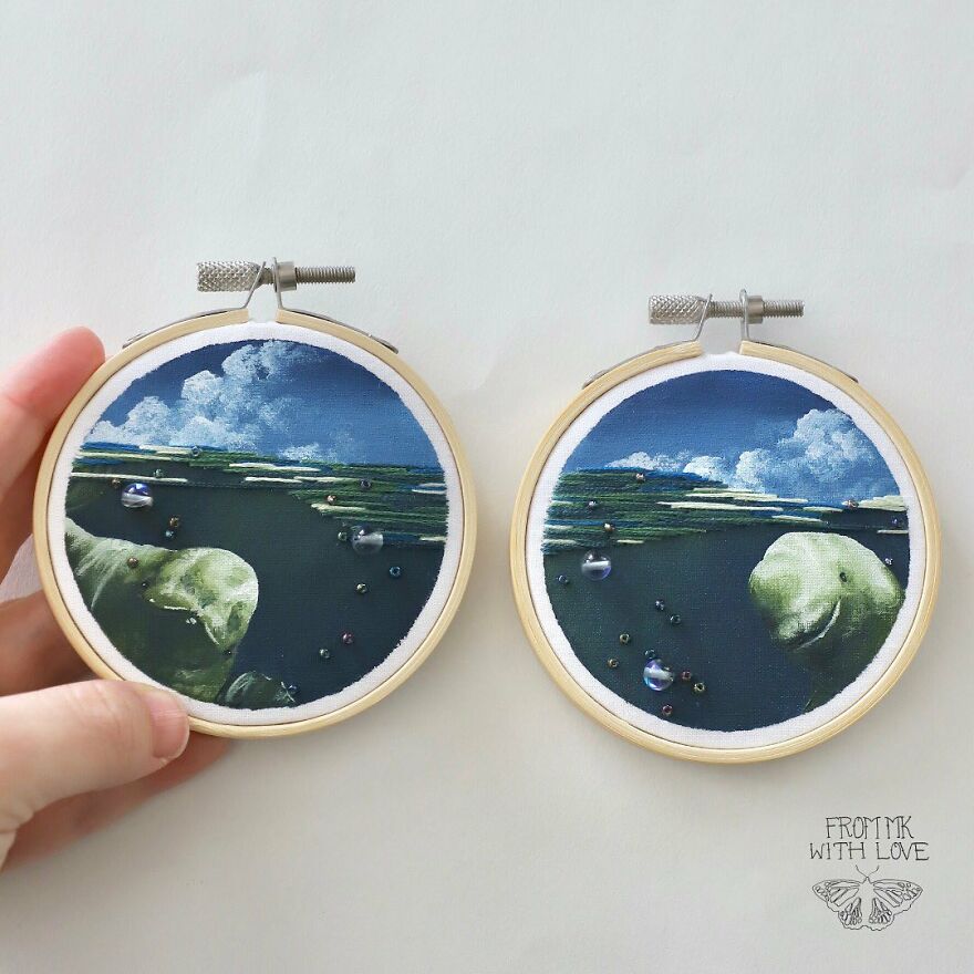 My Dream Of Becoming A Full-Time Artist Came True, And Here Are My Embroidery Artworks That I Created (28 Pics) My Dream Of Becoming A Full-Time Artist Came True, And Here Are My Embroidery Artworks That I Created (28 Pics)