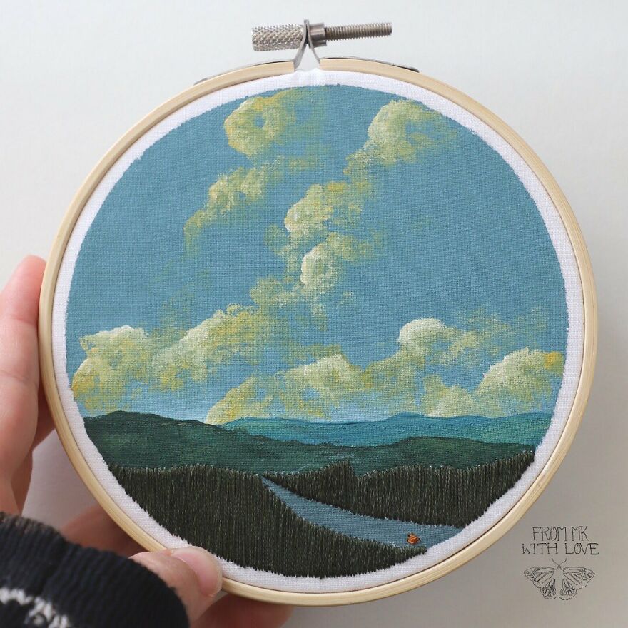 My Dream Of Becoming A Full-Time Artist Came True, And Here Are My Embroidery Artworks That I Created (28 Pics) My Dream Of Becoming A Full-Time Artist Came True, And Here Are My Embroidery Artworks That I Created (28 Pics)