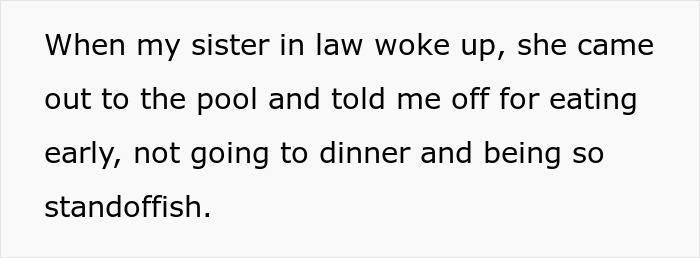 Woman Gets Grilled By SIL For Skipping Dinner And Not Making Breakfast For Them The Next Day Woman Gets Grilled By SIL For Skipping Dinner And Not Making Breakfast For Them The Next Day