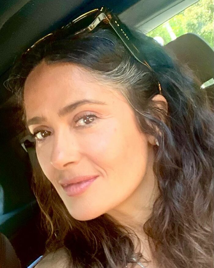Salma Hayek, ‘The Most Beautiful Woman On The Planet’, Reveals Clever Hack For Hiding Gray Hair Salma Hayek, ‘The Most Beautiful Woman On The Planet’, Reveals Clever Hack For Hiding Gray Hair