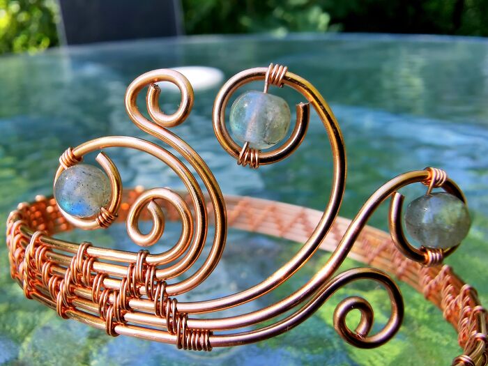 I Used Ten Meters Of Wire For My Handmade Jewelry I Used Ten Meters Of Wire For My Handmade Jewelry