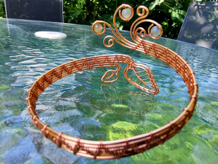 I Used Ten Meters Of Wire For My Handmade Jewelry I Used Ten Meters Of Wire For My Handmade Jewelry