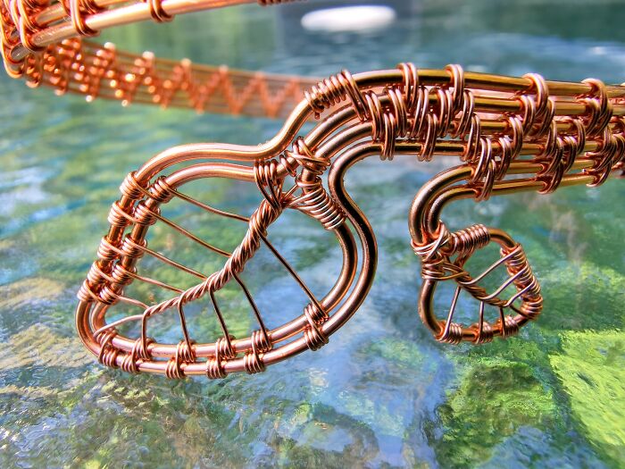 I Used Ten Meters Of Wire For My Handmade Jewelry I Used Ten Meters Of Wire For My Handmade Jewelry