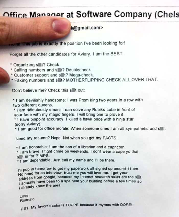 40 Times Recruiters Were Dumbfounded By People’s Actual Resumes 40 Times Recruiters Were Dumbfounded By People’s Actual Resumes