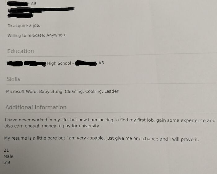 40 Times Recruiters Were Dumbfounded By People’s Actual Resumes 40 Times Recruiters Were Dumbfounded By People’s Actual Resumes