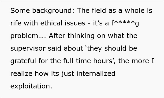 Employees In Clinic Are Expected To Start Work Off The Clock, A New Supervisor Intervenes Employees In Clinic Are Expected To Start Work Off The Clock, A New Supervisor Intervenes