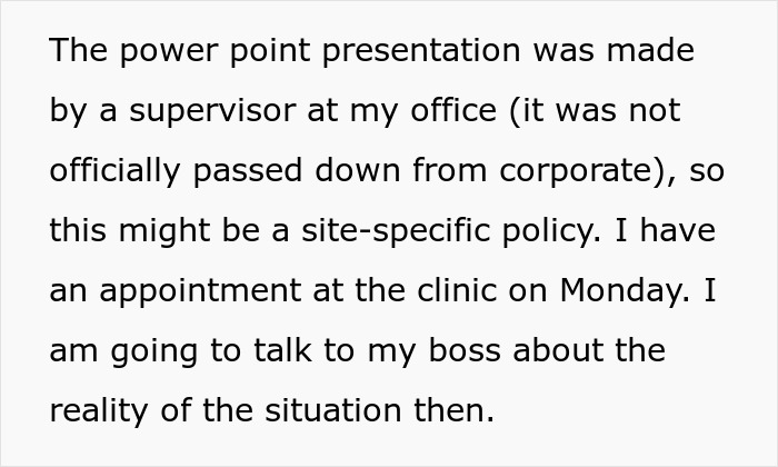 Employees In Clinic Are Expected To Start Work Off The Clock, A New Supervisor Intervenes Employees In Clinic Are Expected To Start Work Off The Clock, A New Supervisor Intervenes