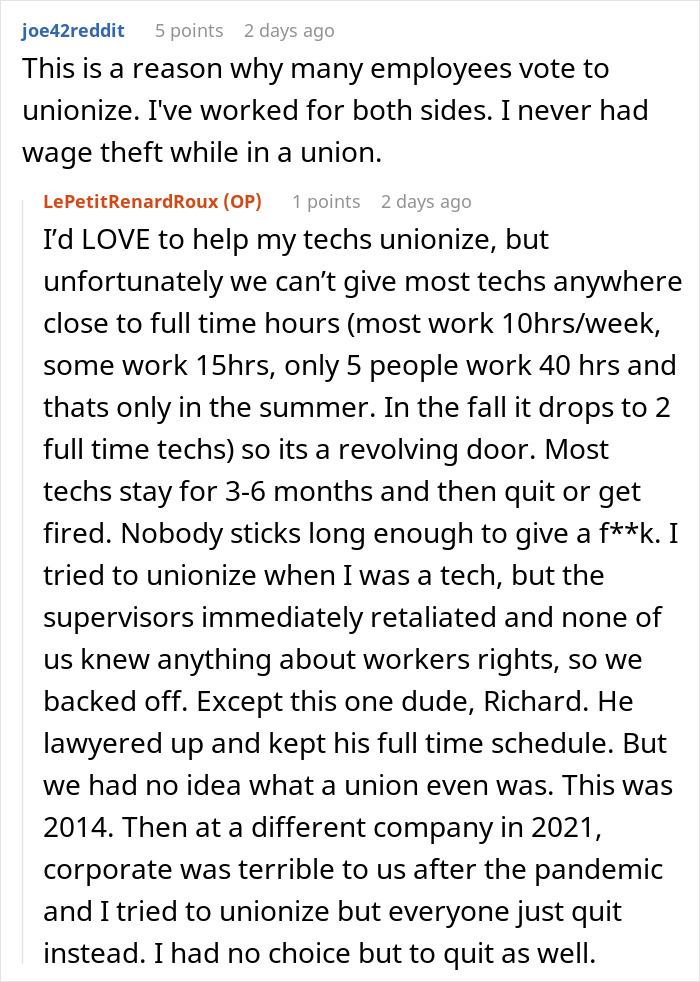 Employees In Clinic Are Expected To Start Work Off The Clock, A New Supervisor Intervenes Employees In Clinic Are Expected To Start Work Off The Clock, A New Supervisor Intervenes