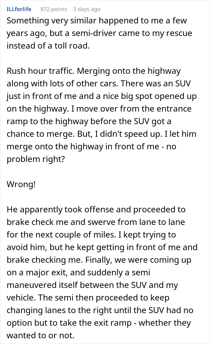 “Made A Road Rager Pay For His Actions”: Person Gets The Perfect Revenge