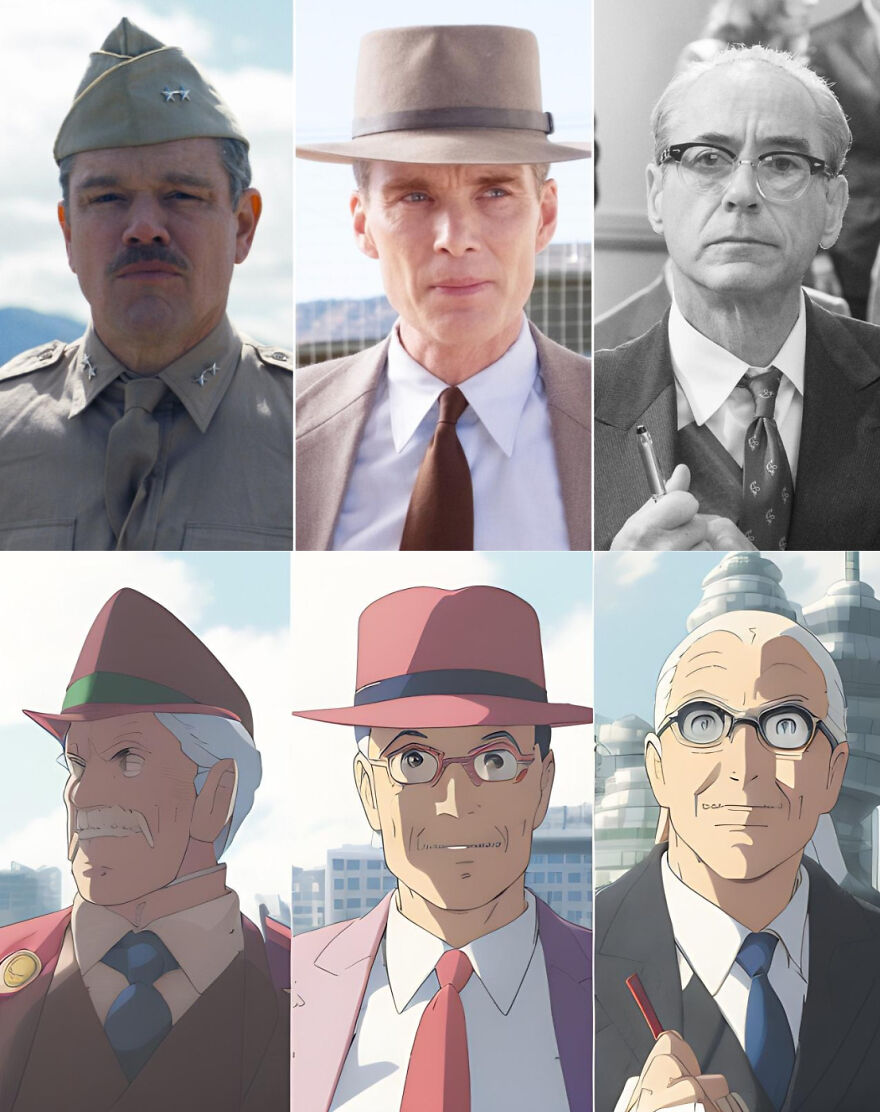 I Turned ‘Oppenheimer’ Stills Into A Scaring Anime (26 Pics) I Turned ‘Oppenheimer’ Stills Into A Scaring Anime (26 Pics)