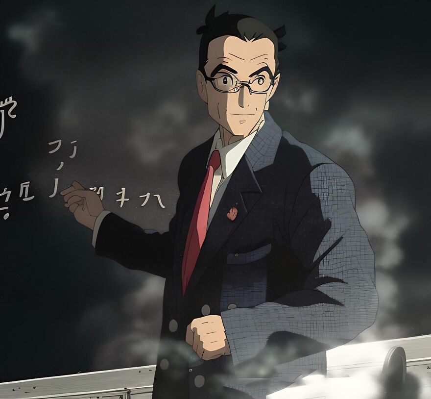 I Turned ‘Oppenheimer’ Stills Into A Scaring Anime (26 Pics) I Turned ‘Oppenheimer’ Stills Into A Scaring Anime (26 Pics)