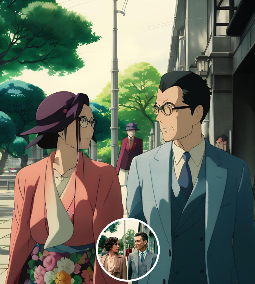 I Turned ‘Oppenheimer’ Stills Into A Scaring Anime (26 Pics) I Turned ‘Oppenheimer’ Stills Into A Scaring Anime (26 Pics)