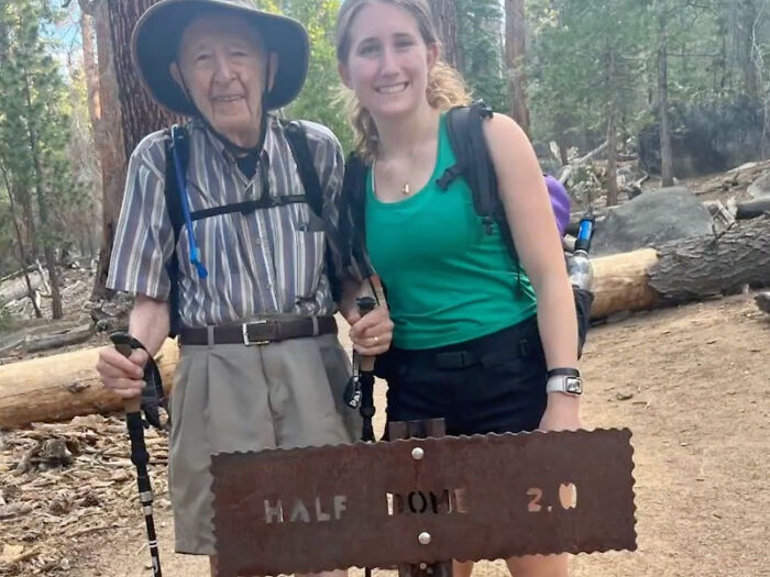 93 Y.O. Breaks Record And Becomes Oldest Man To Climb Half Dome 93 Y.O. Breaks Record And Becomes Oldest Man To Climb Half Dome