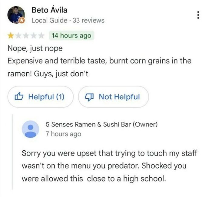 40 Hilarious Restaurant Reviews And Replies, As Shared On ‘Takeaway Trauma’ (New Pics) 40 Hilarious Restaurant Reviews And Replies, As Shared On ‘Takeaway Trauma’ (New Pics)