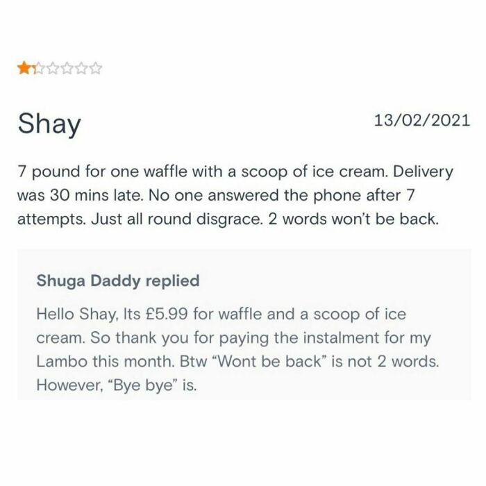 40 Hilarious Restaurant Reviews And Replies, As Shared On ‘Takeaway Trauma’ (New Pics) 40 Hilarious Restaurant Reviews And Replies, As Shared On ‘Takeaway Trauma’ (New Pics)