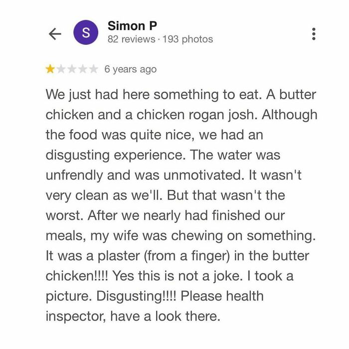 40 Hilarious Restaurant Reviews And Replies, As Shared On ‘Takeaway Trauma’ (New Pics) 40 Hilarious Restaurant Reviews And Replies, As Shared On ‘Takeaway Trauma’ (New Pics)