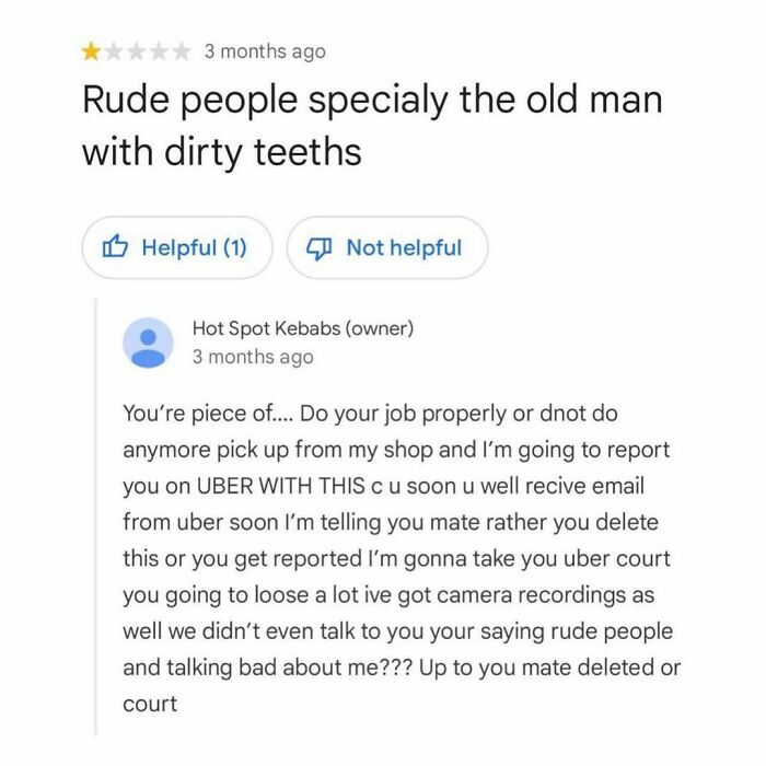 40 Hilarious Restaurant Reviews And Replies, As Shared On ‘Takeaway Trauma’ (New Pics) 40 Hilarious Restaurant Reviews And Replies, As Shared On ‘Takeaway Trauma’ (New Pics)