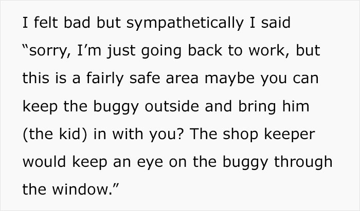 “Call CPS”: Mom Insults Stranger After She Refuses To Watch Her Kid While She Shops “Call CPS”: Mom Insults Stranger After She Refuses To Watch Her Kid While She Shops