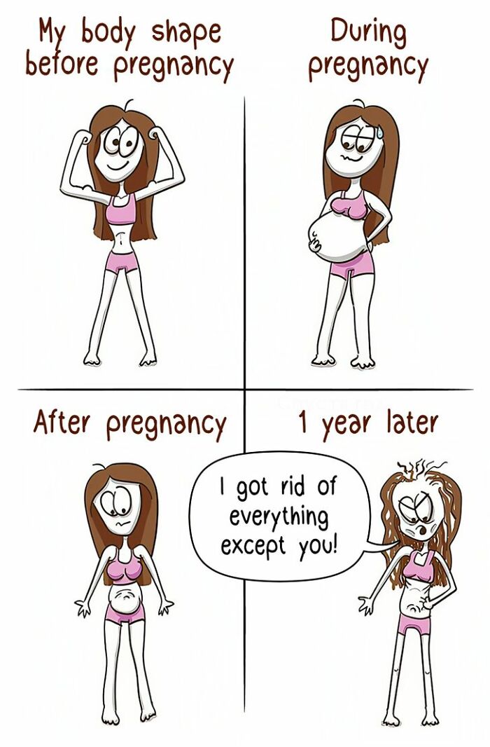 Artist Illustrated Everyday Moments Of Motherhood In 28 Relatable Comics Artist Illustrated Everyday Moments Of Motherhood In 28 Relatable Comics