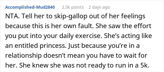 Girlfriend Is Furious Her Boyfriend Ditched Her During A 5K Run To “Have A Better Time” Girlfriend Is Furious Her Boyfriend Ditched Her During A 5K Run To “Have A Better Time”