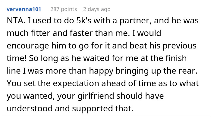 Girlfriend Is Furious Her Boyfriend Ditched Her During A 5K Run To “Have A Better Time”