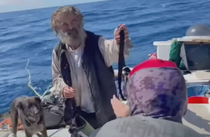 Man And Dog Rescued From The Ocean After 2 Months Man And Dog Rescued From The Ocean After 2 Months