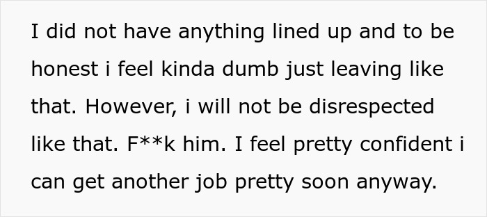 Employee Ruins Manager’s Day By Quitting After Finding Out New Hire Will Earn Far More Than Him Employee Ruins Manager’s Day By Quitting After Finding Out New Hire Will Earn Far More Than Him