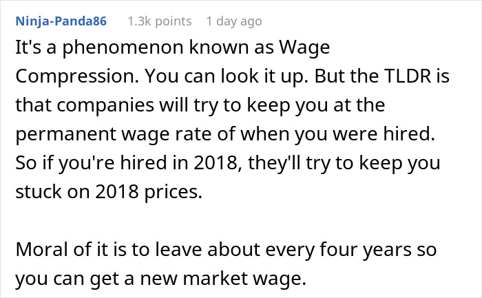 Employee Ruins Manager’s Day By Quitting After Finding Out New Hire Will Earn Far More Than Him Employee Ruins Manager’s Day By Quitting After Finding Out New Hire Will Earn Far More Than Him