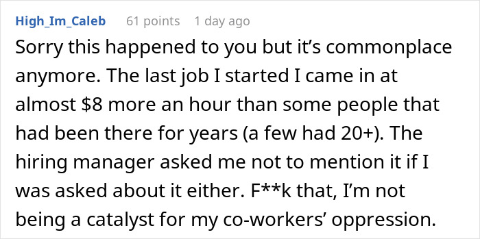 Employee Ruins Manager’s Day By Quitting After Finding Out New Hire Will Earn Far More Than Him Employee Ruins Manager’s Day By Quitting After Finding Out New Hire Will Earn Far More Than Him