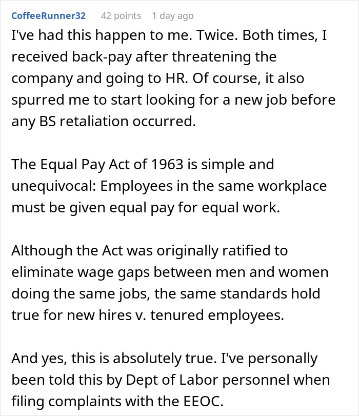 Employee Ruins Manager’s Day By Quitting After Finding Out New Hire Will Earn Far More Than Him Employee Ruins Manager’s Day By Quitting After Finding Out New Hire Will Earn Far More Than Him