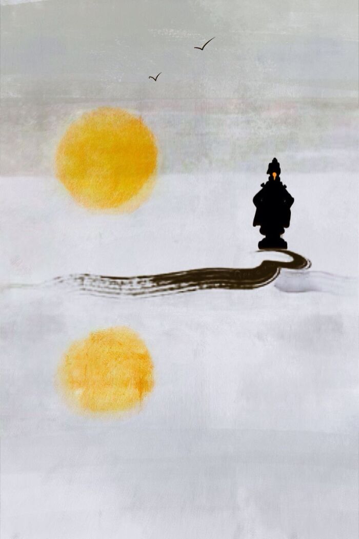 God Vitthal Of Pandharpur In Nature: 9 Drawings By Dipti D God Vitthal Of Pandharpur In Nature: 9 Drawings By Dipti D