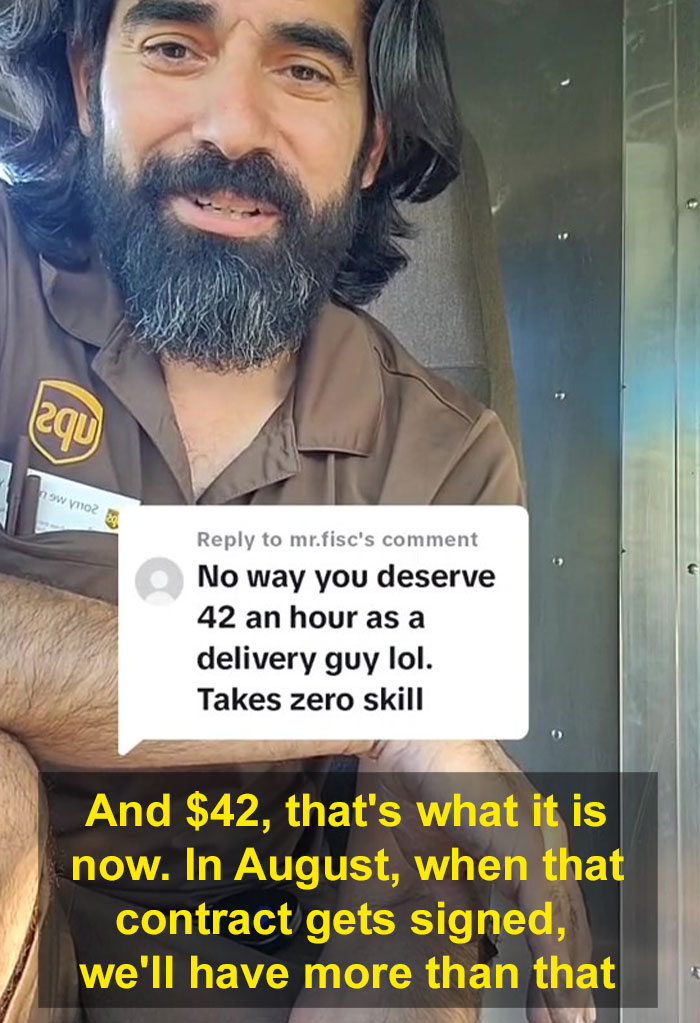 UPS Drivers Are Going On Strike And This Worker Says That $42 An Hour Is Not Enough, Faces Backlash UPS Drivers Are Going On Strike And This Worker Says That $42 An Hour Is Not Enough, Faces Backlash