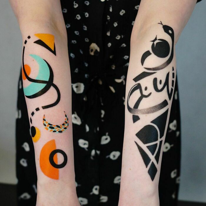 Artistry Meets Self-Expression In These 122 Abstract Tattoo Ideas Artistry Meets Self-Expression In These 122 Abstract Tattoo Ideas