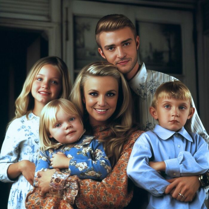 What Could Have Been: 26 AI Family Portraits Of Iconic Couples That We’re Never Going To See IRL