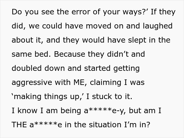 Woman Holds Her Parents To Their Own Standards After They Won’t Let Her Share A Bed With Fiancé Woman Holds Her Parents To Their Own Standards After They Won’t Let Her Share A Bed With Fiancé