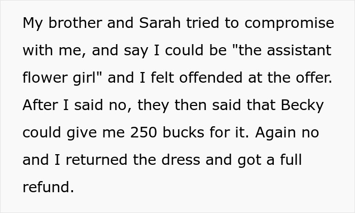 “Sarah Was Completely Appalled”: Bride Expects Ex-Bridesmaid To Just Give Away Her Dress “Sarah Was Completely Appalled”: Bride Expects Ex-Bridesmaid To Just Give Away Her Dress