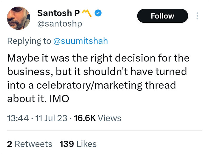 Tone-Deaf CEO Says He Fired 90% Of Staff Because Of New AI, Gets Slammed Online