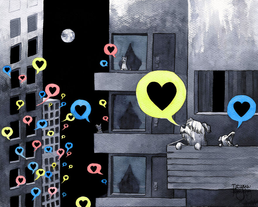 I Am An Artist Who Created Dark, Vibrant, And Surreal Paintings Of Animals (15 Pics)