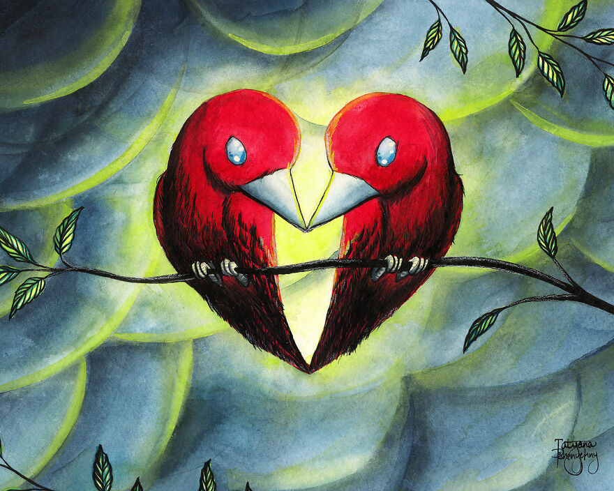 I Am An Artist Who Created Dark, Vibrant, And Surreal Paintings Of Animals (15 Pics)