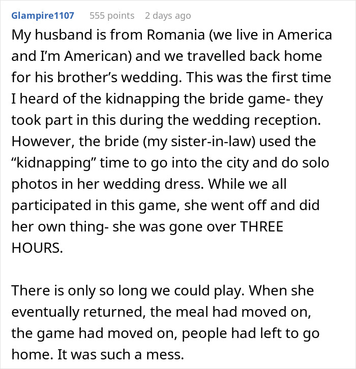 Bride’s Sister Gets The Bride ‘Kidnapped’ And Ruins The Wedding As Well As Their Relationship Bride’s Sister Gets The Bride ‘Kidnapped’ And Ruins The Wedding As Well As Their Relationship