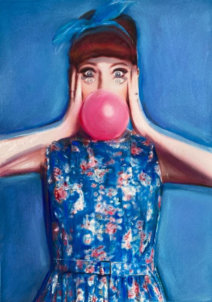 I Create Double-Image Original Paintings