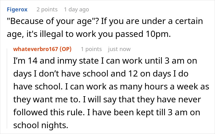 Teenager Maliciously Complies With Manager’s Request To Come Into Work While Sick, Throws Up Teenager Maliciously Complies With Manager’s Request To Come Into Work While Sick, Throws Up