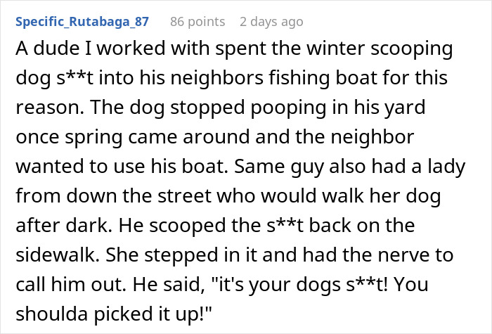 Neighbors Won’t Pick Up After Their Dog, Guy Enjoys Watching Them Losing Their Minds After His Revenge Neighbors Won’t Pick Up After Their Dog, Guy Enjoys Watching Them Losing Their Minds After His Revenge