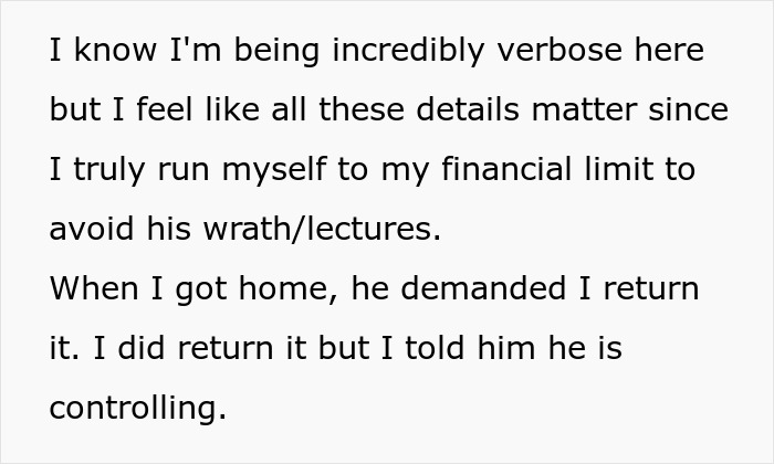 “Never Help Me Financially Again”: Pregnant Woman Can’t Believe How Frugal Her Husband Is “Never Help Me Financially Again”: Pregnant Woman Can’t Believe How Frugal Her Husband Is